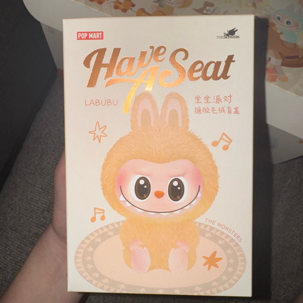 Pop Mart Labubu 'Have A Seat' Collectible Figurine